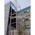 NEW building materials warehouse platform lift Guide rail hydraulic lifting platform